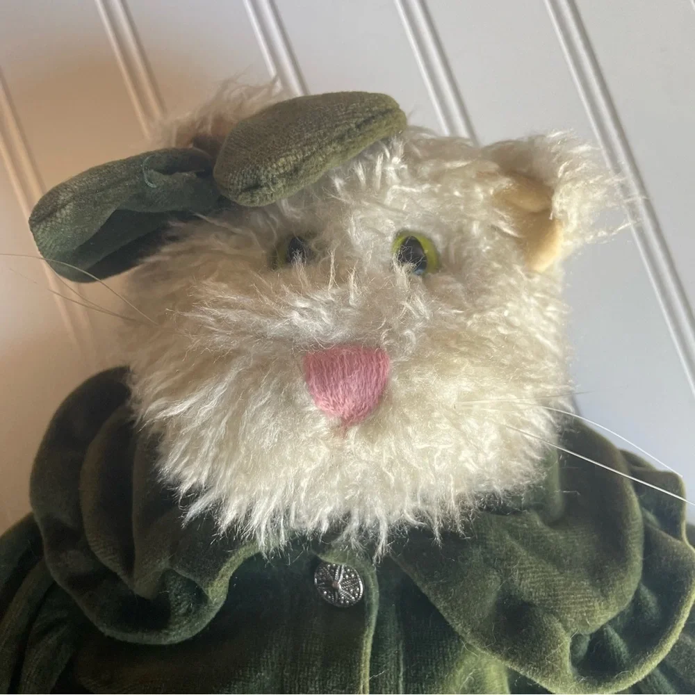 Boyd's Bears Katie Cat Kitten 17” Plush Stuffed Animal Outfit Retired 1997 Toy